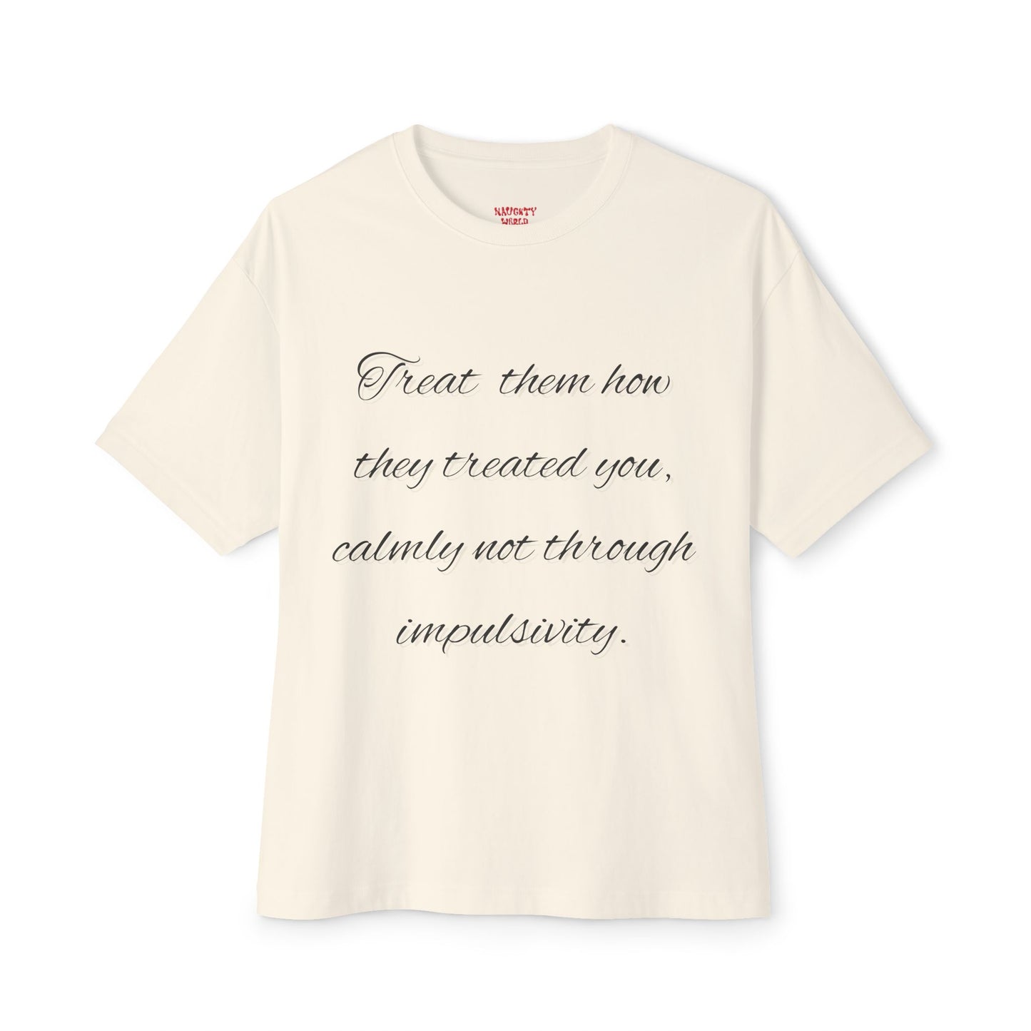 Naughty World Boxy Tee