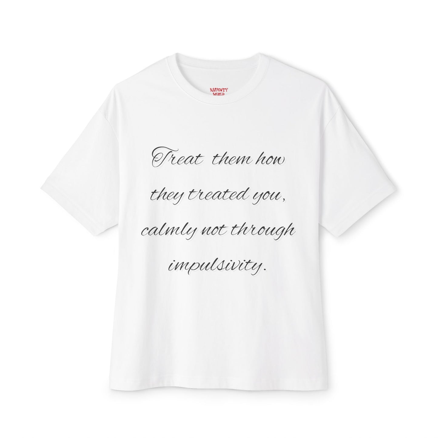 Naughty World Boxy Tee