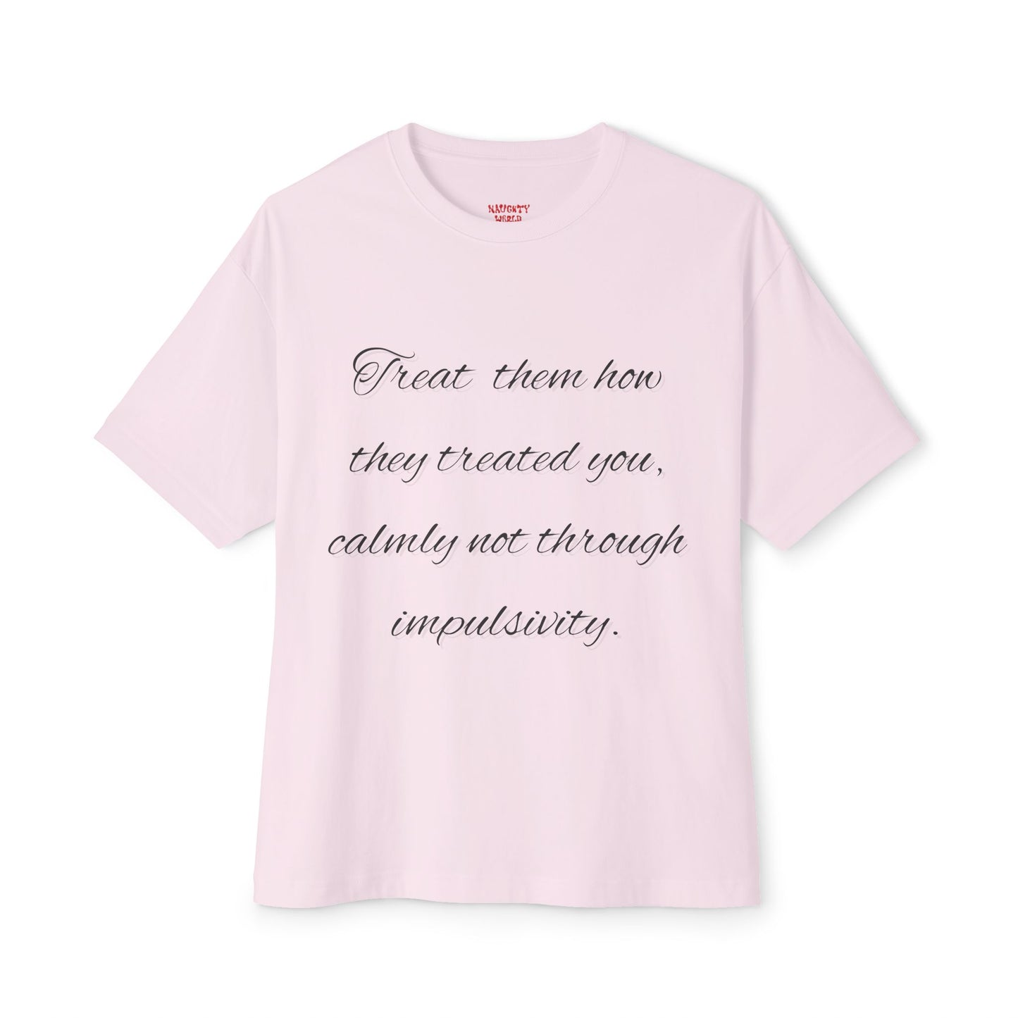 Naughty World Boxy Tee